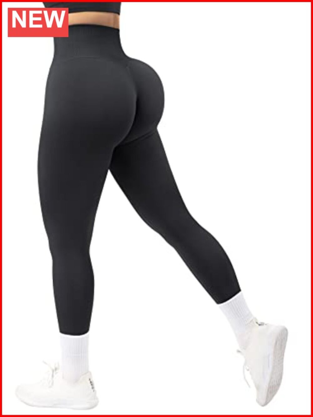 Seamless Butt Lifting Workout Leggings High Waist Yoga Pants Compression